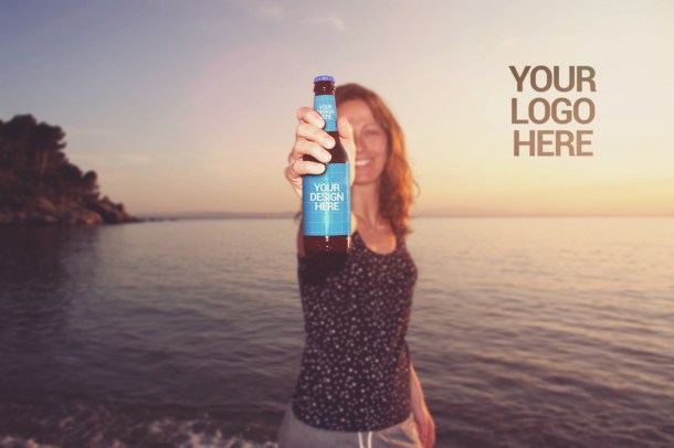 1B Beach Beer Happy Moment | Logo (2340x1560)